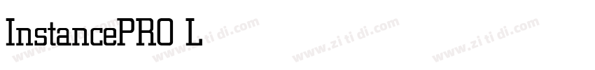 InstancePRO Light字体转换 InstancePRO Light字体转换